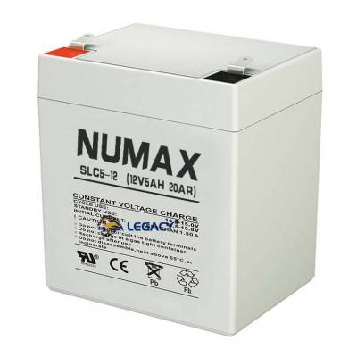 英国NUMAX蓄电池SLC5-12 12V5AH 仪器消防电源电子秤