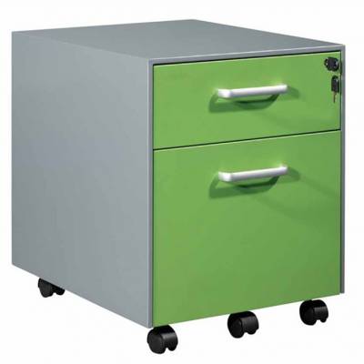 GL-GY101金属3抽屉活动柜加厚冷轧钢板高温烤漆移动矮柜