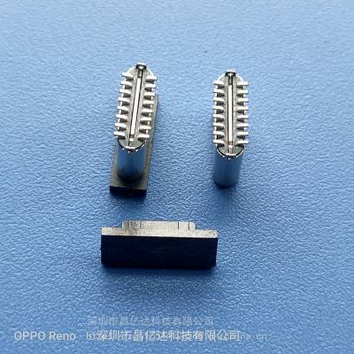 16Pͷtype-c3.1 H=7.2mm ˫ʽ180SMT ̶ ڽ