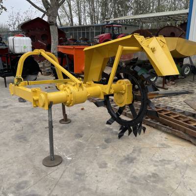 农用四轮拖拉机牵引开沟机水旱两用耕地中开起垄机农业耕地果园开沟机