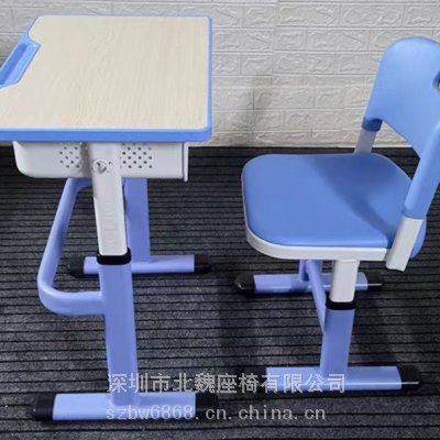 PXZ001升降学生课桌椅的组装 小学生单人课桌 儿童升降桌椅