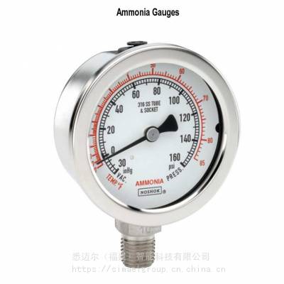 NOSHOK压力表25-300-5000PSI