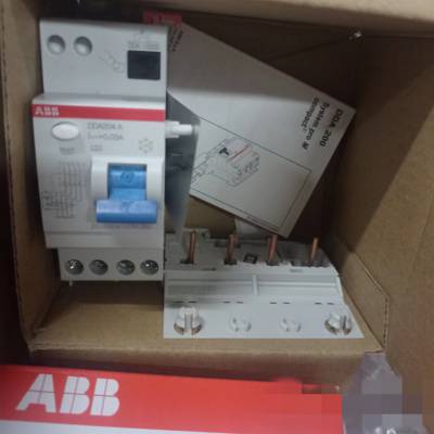ABB 漏电模块DDA204 A-40/0.1 原装2CSB204101R2400