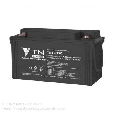 天能蓄电池TN12-120E 12V120AH铅酸免维护直流屏电瓶UPS备用电源