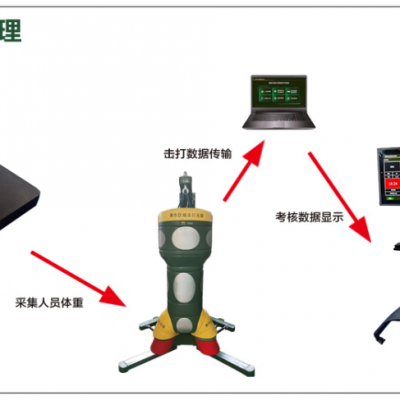 擒拿格斗智能考评器材 演习训练搏击格斗拳刺杀训练系统