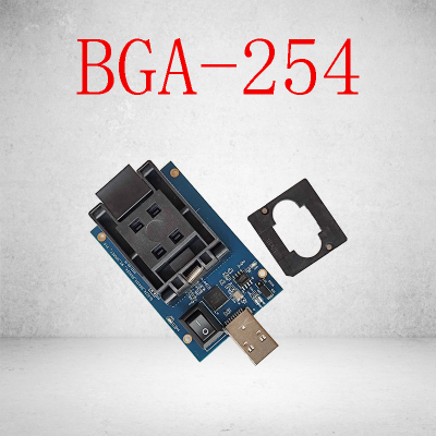 USB3.0接口 SM3224主控 eMMC 2in1简易烧录器 BGA153&BGA254