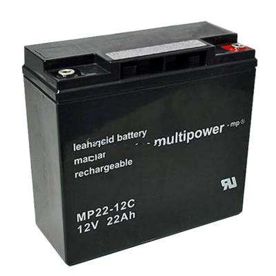 Multipower蓄电池MP5.4-12 12V4.5AH免维护铅酸