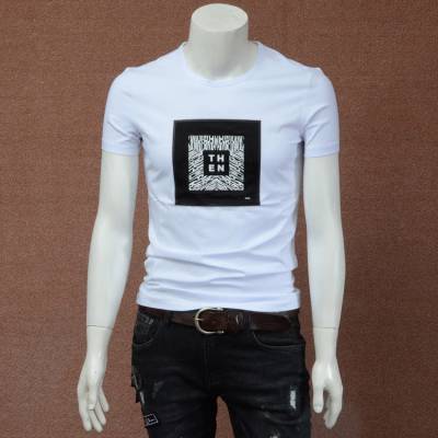 10元服装批发市场便宜男式纯棉半袖T恤义乌摆地摊服装甩货在哪里批发
