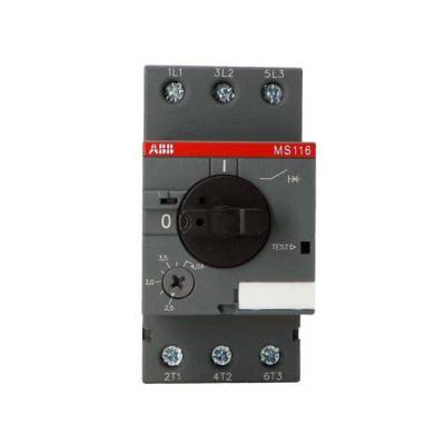 原装ABB电动机保护断路器 MS116-10 马达保护开关 起动器