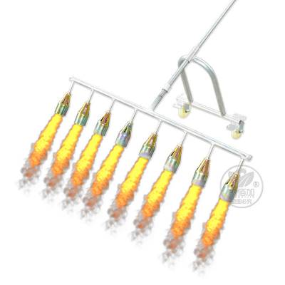 养殖场液化气喷火枪 猪圈猪舍多头火焰消毒枪 镀锌消毒枪消毒设备