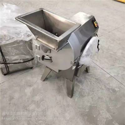 鱿鱼切丝机 猪皮牛皮切丝机 宏晨芥菜切丝切片机