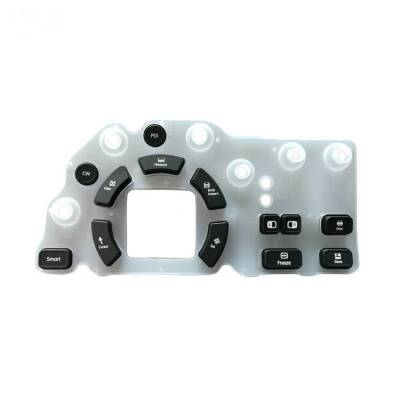 河南日新 导电橡胶键盘 定制透明P+R硅胶按键 硅橡胶按钮 Rubber Key