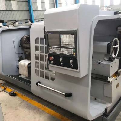 机械厂急售二手广州cnc6180x1.5米数控卧式车广数980tdc系统