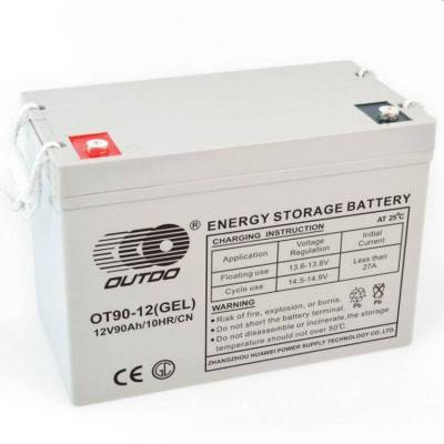 OUTDO蓄电池OT90-12奥特多阀控密封式铅酸蓄电池12V90AH UPS/EPS电源