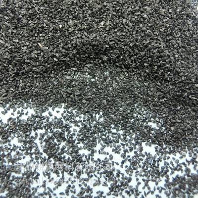 喷砂除锈黑刚玉磨料 金刚砂地坪材料黑刚玉砂 厂家批发黑刚玉