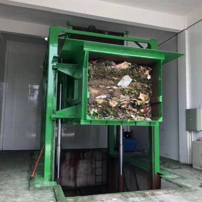 重庆垃圾压缩设备/地埋式垃圾压缩站供应 生产商直销CLDL-10水平/垂直压缩