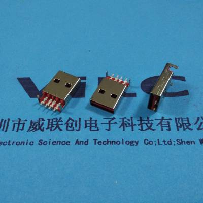 A2.0 ƬUSB˫4P USB2.0ͷƺɫо