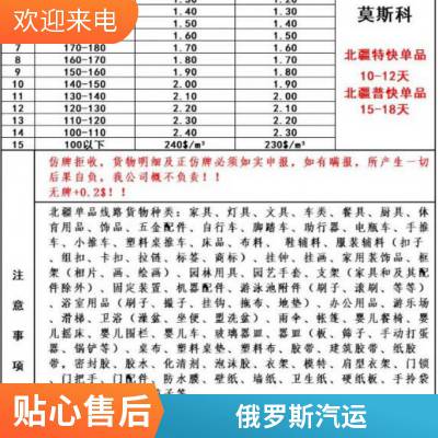 国际快递货运代理全球物流俄罗斯空运陆运专线进出口航空运输