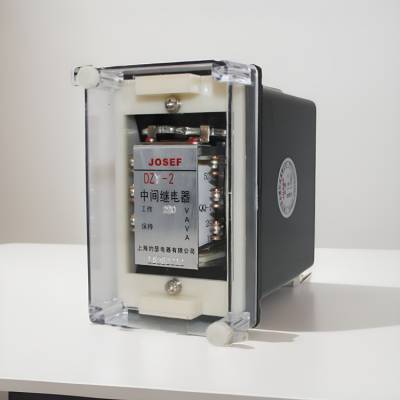 JOSEF约瑟 DZY-209中间继电器 DC220V 板前接线带座 级差小寿命长
