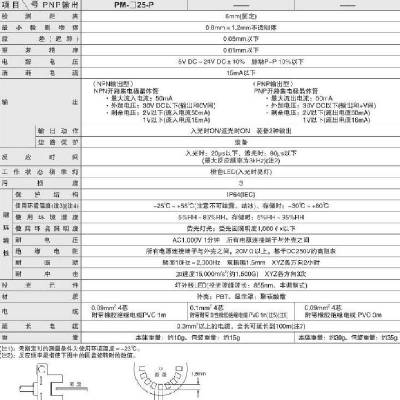 PM-L25 PM-U25 PM-F25 PM-R25 U型光电传感器 光电开关传感器