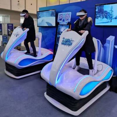 极栩体感滑雪游戏租赁活动策划方案暖场商场VR滑雪互动装置
