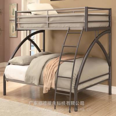 ***夫妻房用上下铁床|成人子母床|上窄下宽铁床|双层铁架床