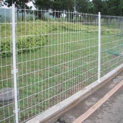 鸿宇筛网包塑双边丝护栏 绿色浸塑围网 1.8*3m果园防护隔离栅