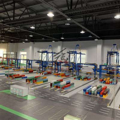 智慧港口物流沙盘模型、港口物流模型厂家、港口教学模型、智慧航海沙盘模型