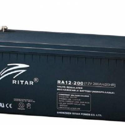 瑞达蓄电池RA12-200铅酸免维护蓄电池12V200AH机房UPS不间断电源 现货供应