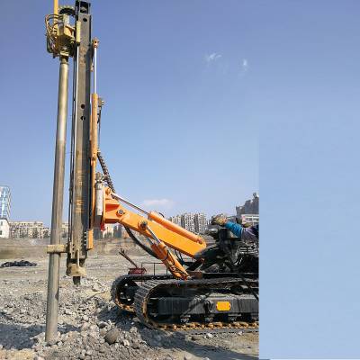 贵阳哈迈hm90ac履带式隧道管棚基坑斜拉桩锚索跟管钻进工程钻机