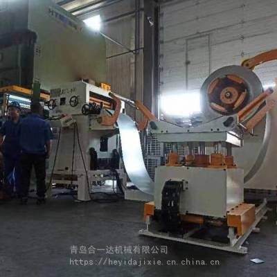 无锡冲压机器人搬运线 冲床三合一开卷送料机 三次元多工位机械手