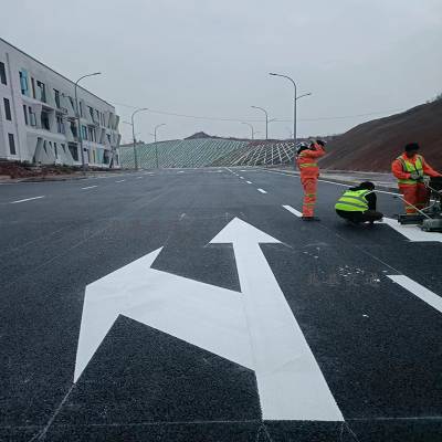 垫 江厂区马路划线 车间画线 重 庆热熔标线施工公 司 源头厂家 量大***