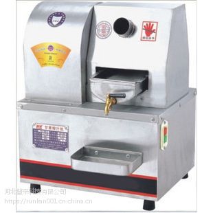 丽水台式甘蔗榨汁机60kg不锈钢全自动三辊甘蔗榨汁机厂家直销