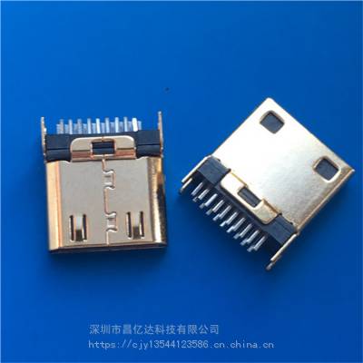 MINI HDMIͷа19P HDMIͷƽ180ȷֲźڽ