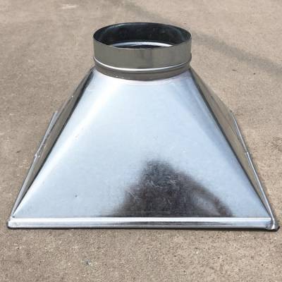 风管接头佛山通畅螺旋风管厂家制作天圆地方