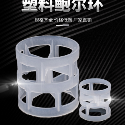 聚丙烯鲍尔环填料φ16 25 38 50 76mm聚丙烯鲍尔环