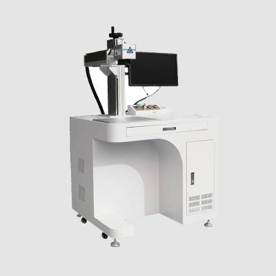 首饰戒指打码刻字机 分体式激光打标机恩耐便携激光机