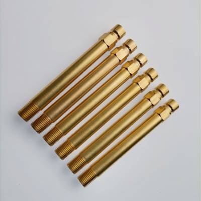 n914pt125加长水嘴塑胶模具运水快速水嘴铜喉咀2分英制水咀