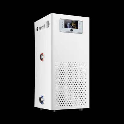 电磁立式电采暖炉变频电加热取暖器24千瓦智能遥控设计