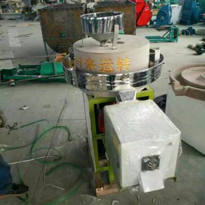 杂粮坊电动石磨机 80公分玉米面粉石磨机 电动面粉石磨机
