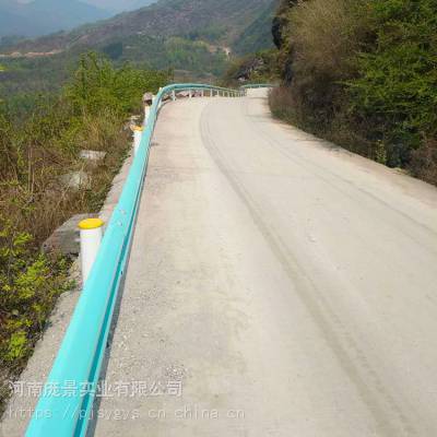 新疆昌吉高速公路波形梁钢护栏热浸镀锌处理双波护栏庞景实业