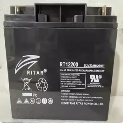 RITAR瑞达蓄电池RT12200 12V20AH 原装现货延时电子仪器机房太阳能