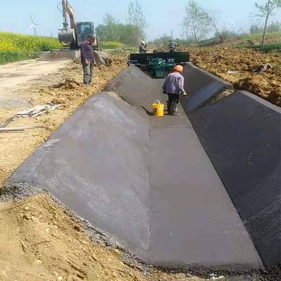 U型槽机械全自动渠道成型机U型槽成型机施工速度快
