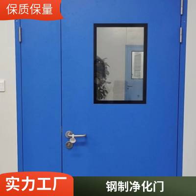 无尘车间 净化钢制洁净门 医用防尘钢质密闭门气密手术室门