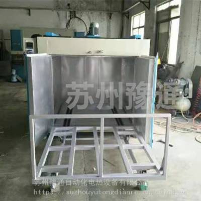 不锈钢网架式钢铁铸件电镀去氢烘箱-350℃快速升温电镀挂具热处理烘箱