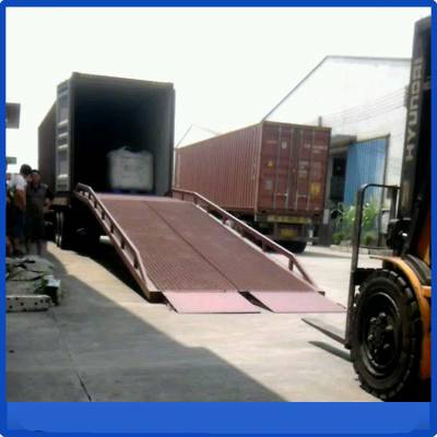 仓储物流登车桥 集装箱货物卸货平台 小型可调液压登车桥