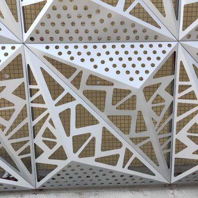 粤艺佰铝单板厂家 3.0雕花镂空铝板 氟碳漆铝单板