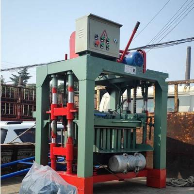 支持混批自动静压圆饼梅花水泥垫块机自动化办厂水泥空心砖机