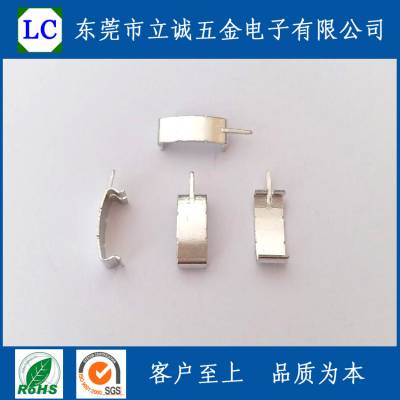 RM8C矮磁芯铁夹，QP12磁芯卡子，开口9.3mm，表面镀锡。