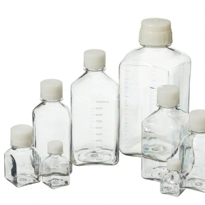 Nalgene/耐洁342040-0250无菌PET 有刻度诊断瓶对苯二酸乙二醇酯250毫升容量
